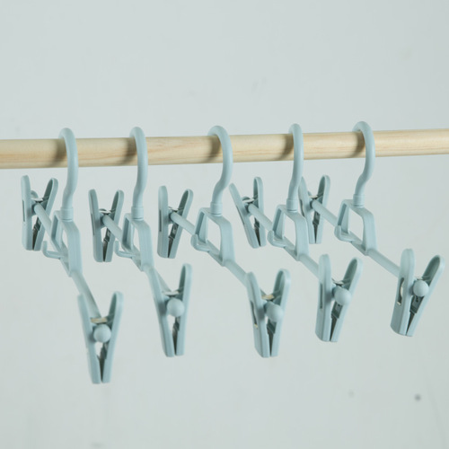 Seamless household trouser rack, trouser clips, clothes hanger, telescopic multifunctional storage rack, trouser drying rack, wardrobe trouser clips