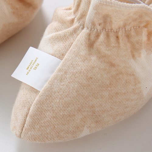 婴儿用品a类纯棉初生宝宝脚套新生儿鞋袜春秋透气吸汗婴儿护脚袜