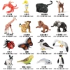 Mini Sea, land and air animal model (16 sets) 0.29kg]