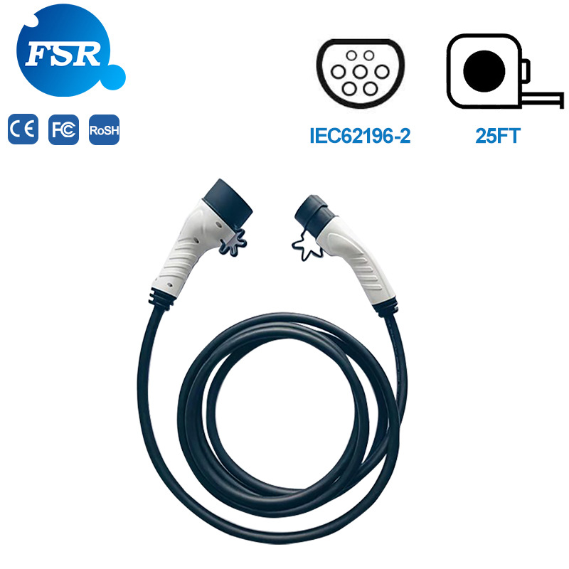 EV changing cable 32A 1 phase Type2-Type2 IEC62196
