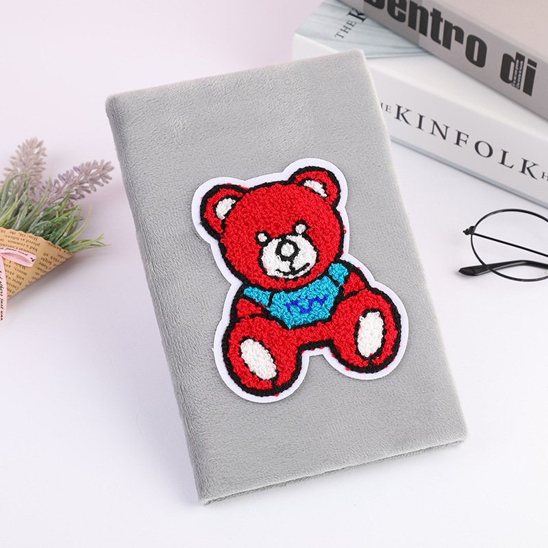 Estudiante creativo cuaderno lindo de La felpa impreso cuaderno mano cuenta Bloc Ventas Directas fábrica