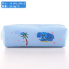 Cartoon square polyurethane cute universal pencil case for elementary school students, Korean style, cute animals, wholesale