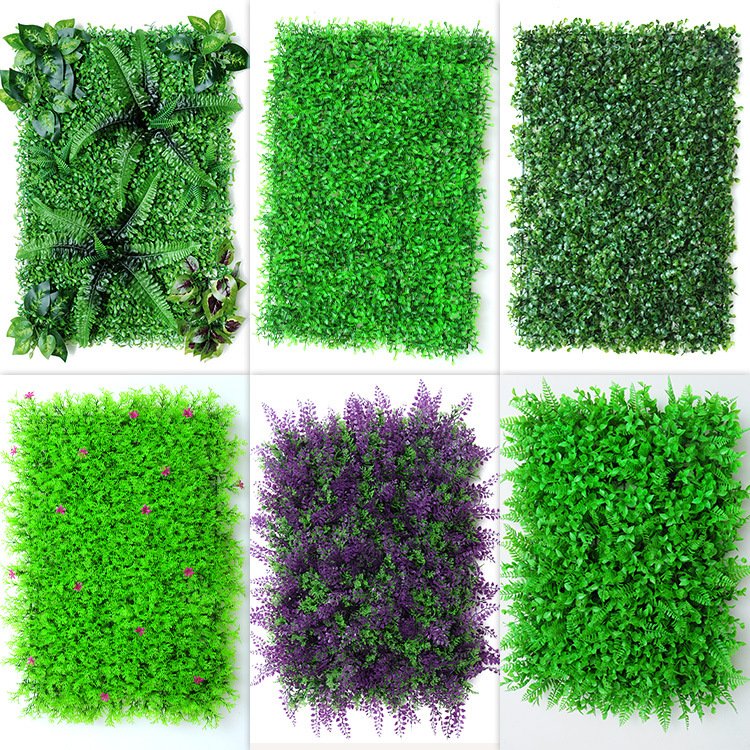 Planta artificial pared césped planta verde pared artificial pared de fondo decoración de la pared eucalipto falso césped pared imagen de la pared