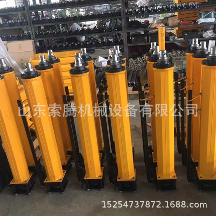 山东索腾液压推溜器 单体液压推溜器 便携式液压推溜器价格