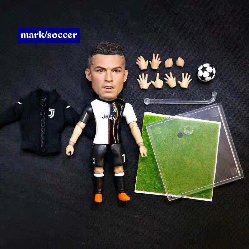 Fan Supplies Dibala C Romecy Dibalabel Salah Neymar Soccer Star Figure Model