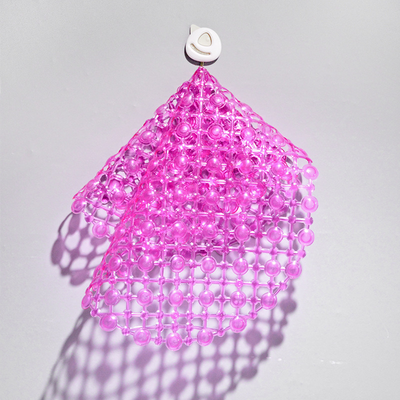 Baño ducha especial ventosa alfombra de piso PVC transparente cuentas de agua baño antideslizante alfombra de piso de baño precio de fábrica al por mayor