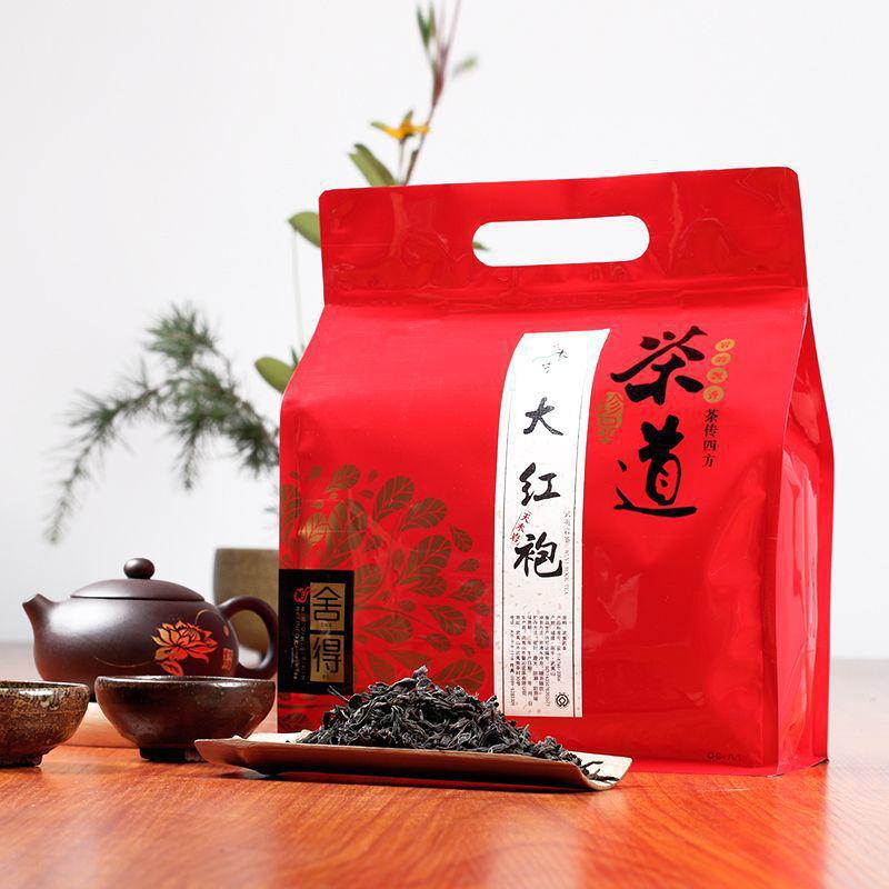 Wuyi Rock Tea New cinnamon red robe wholesale fragrant water fairy oolong tea bag 500g gift one piece delivery