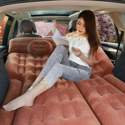 Car Inflatable Mattress Outdoor: Vehicle-mounted inflatable bed