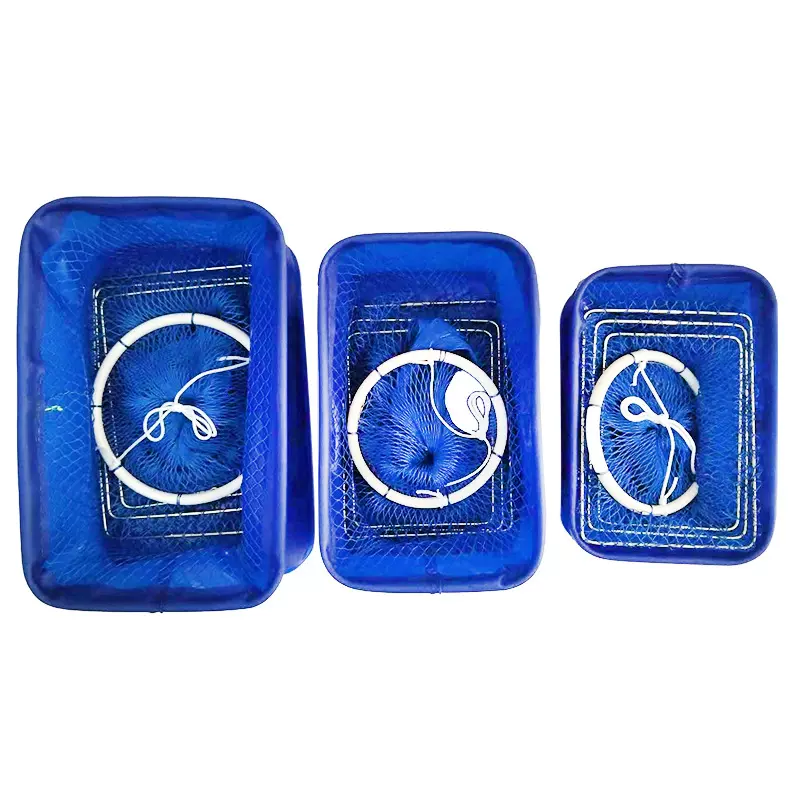 厂家销售EVA养鱼网海钓渔网矶钓路亚垂钓四角网抓鱼渔具海用