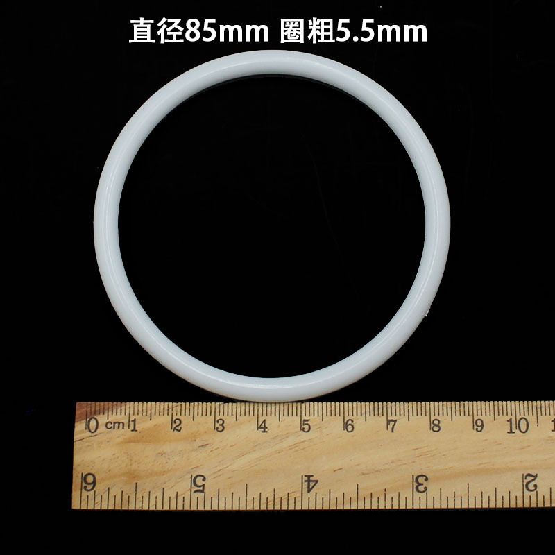 Fuente de la fábrica círculo de plástico Anillo blanco diámetro de alambre anillo plano PP Protección del Medio Ambiente nuevo material anillo Dream Catcher anillo