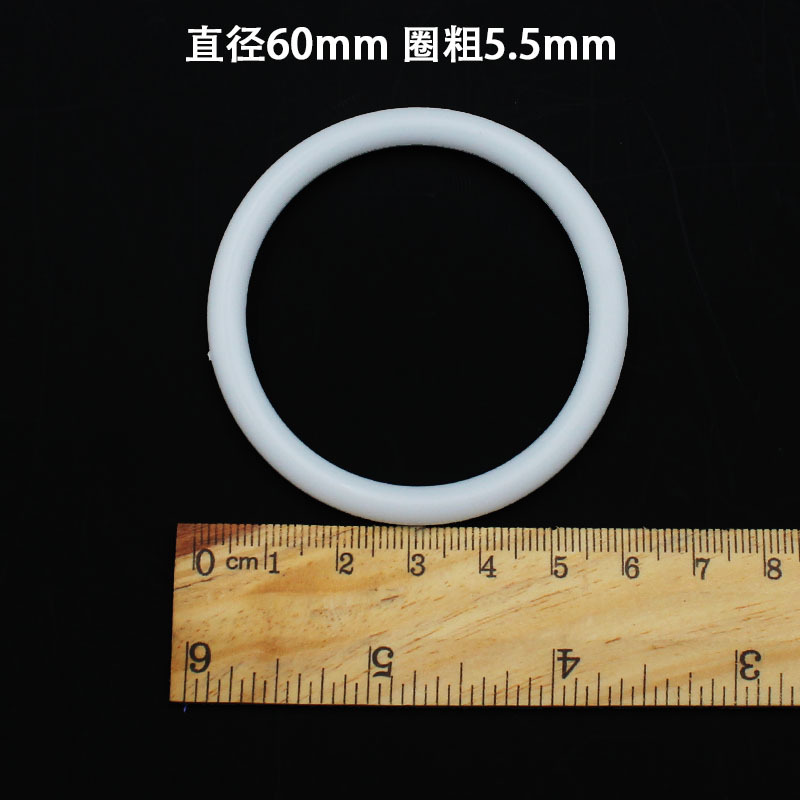 Fuente de la fábrica círculo de plástico Anillo blanco diámetro de alambre anillo plano PP Protección del Medio Ambiente nuevo material anillo Dream Catcher anillo