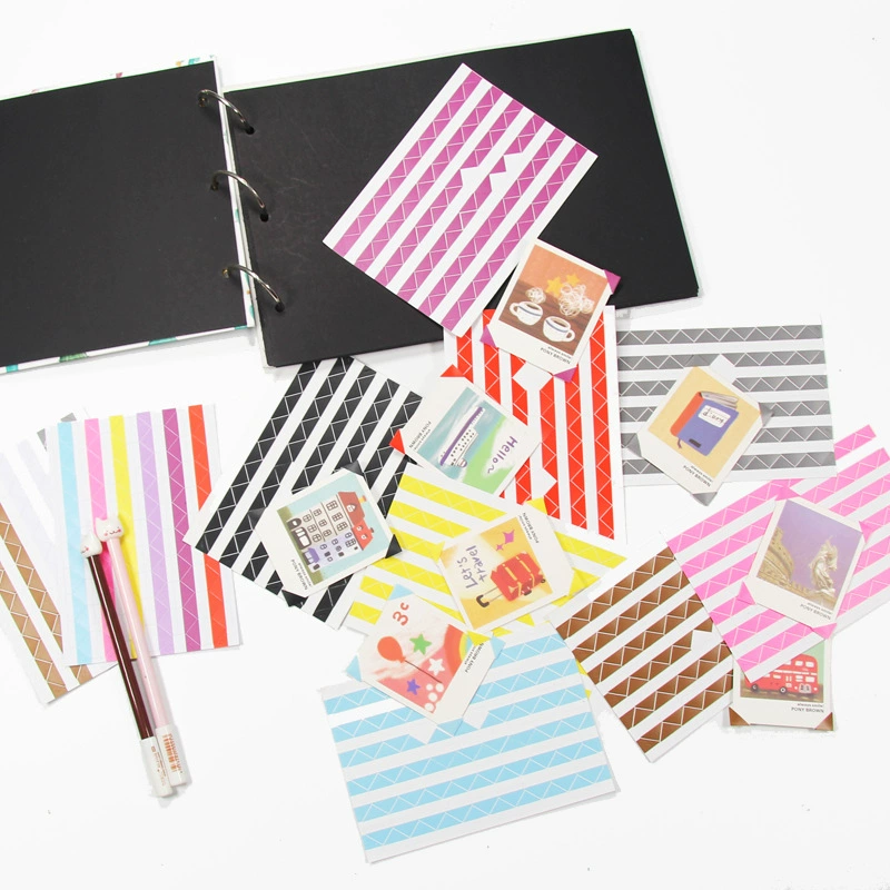 Фотофиксирующие 102 угловые наклейки DIY производство фотоальбомов клейкие угловые наклейки Y Прямые продажи с фабрики трансграничные 27 вариантов в наличии