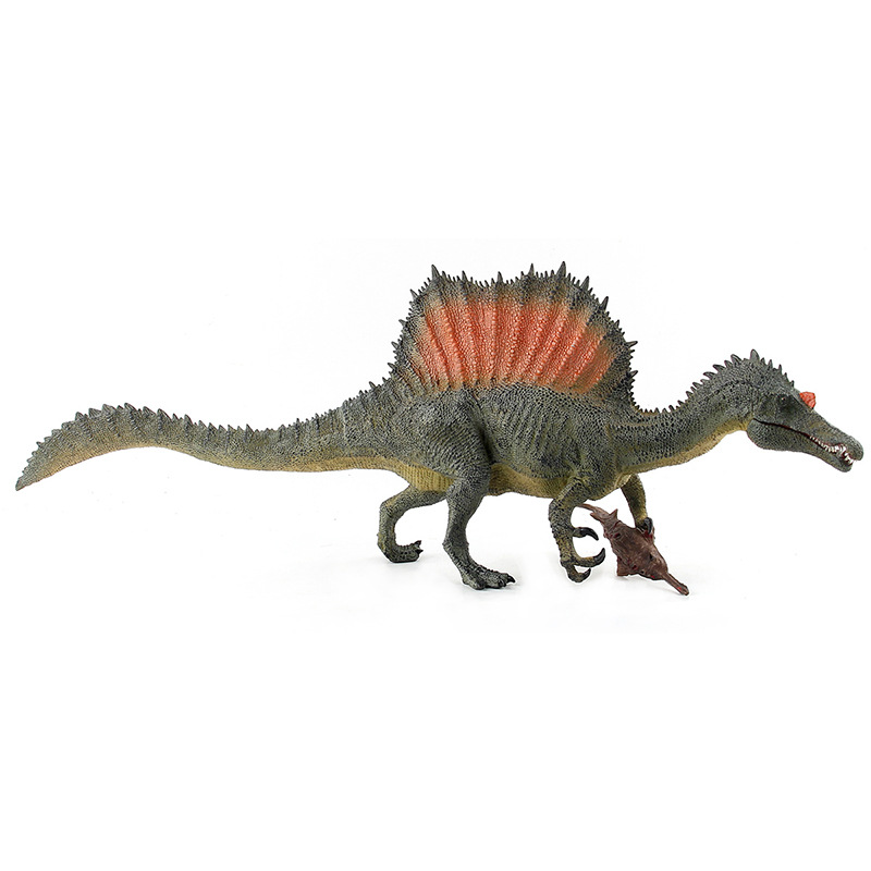 Jurásico sólido simulación de pesca Spinosaurus plástico estático dinosaurio modelo de juguete Amazon eBay transfronteriza Venta caliente