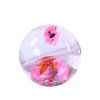 Flashing elastic crystal, toy for jumping, 5.5cm, wholesale