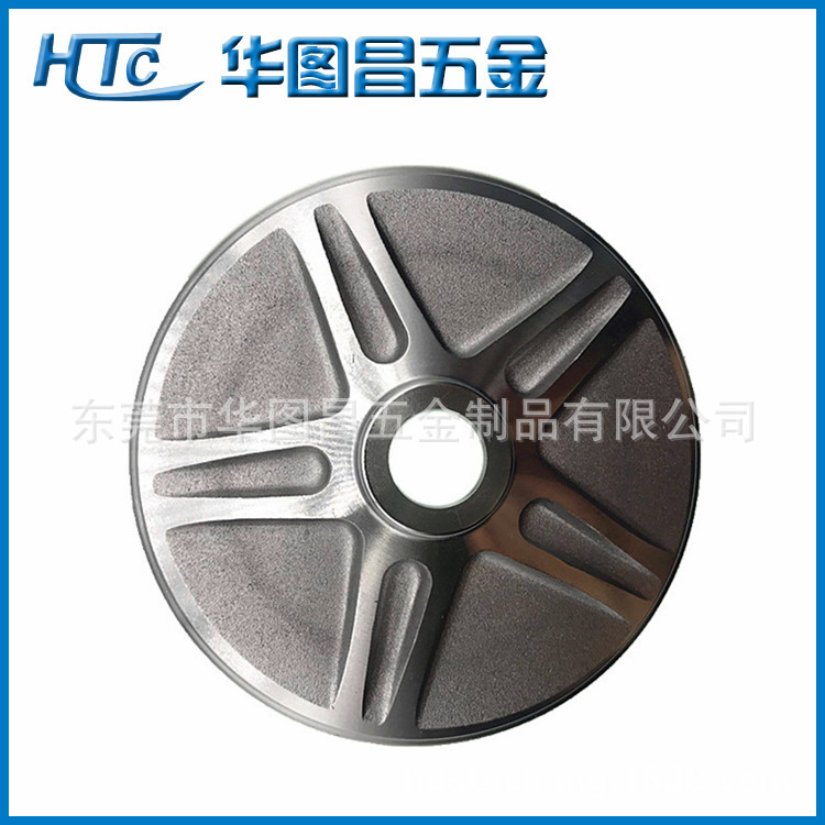 专业热锻厂 汽车避震器配件 高强度铝合金锻打加工 汽配锻造件