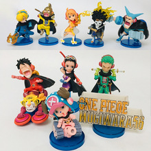 海贼王WCF草帽团扉页56杰尔马66袋装vol.2手办摆件公仔模型航海王