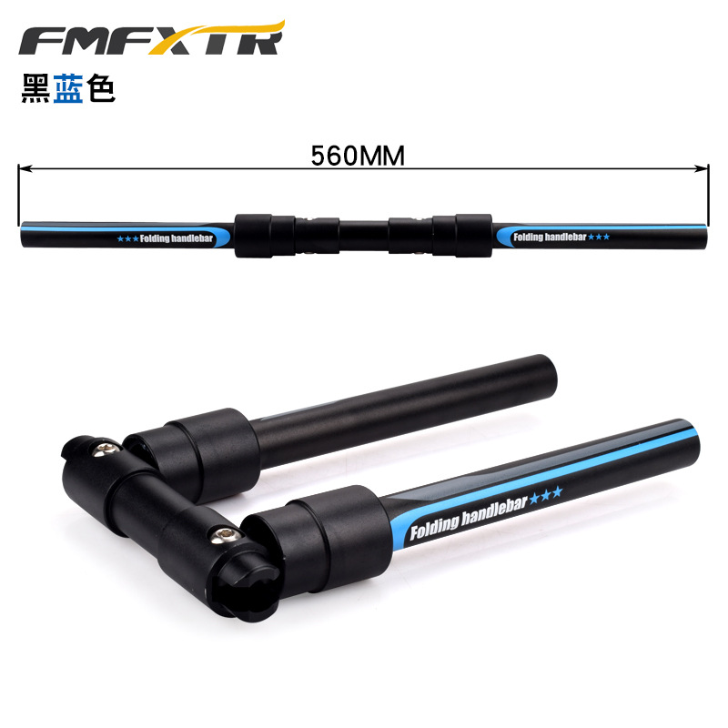 Liberación rápida Scooter Eléctrico plegable manillar bicicleta de montaña cabeza mango horizontal accesorios de modificación de la bicicleta