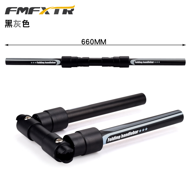 Liberación rápida Scooter Eléctrico plegable manillar bicicleta de montaña cabeza mango horizontal accesorios de modificación de la bicicleta