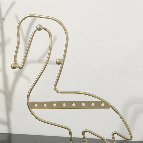 Factory Direct Cross-Border Nordic Necklace Earring Jewelry Rack Decorative Shelf Ornament Creative European Iron Wire Stand