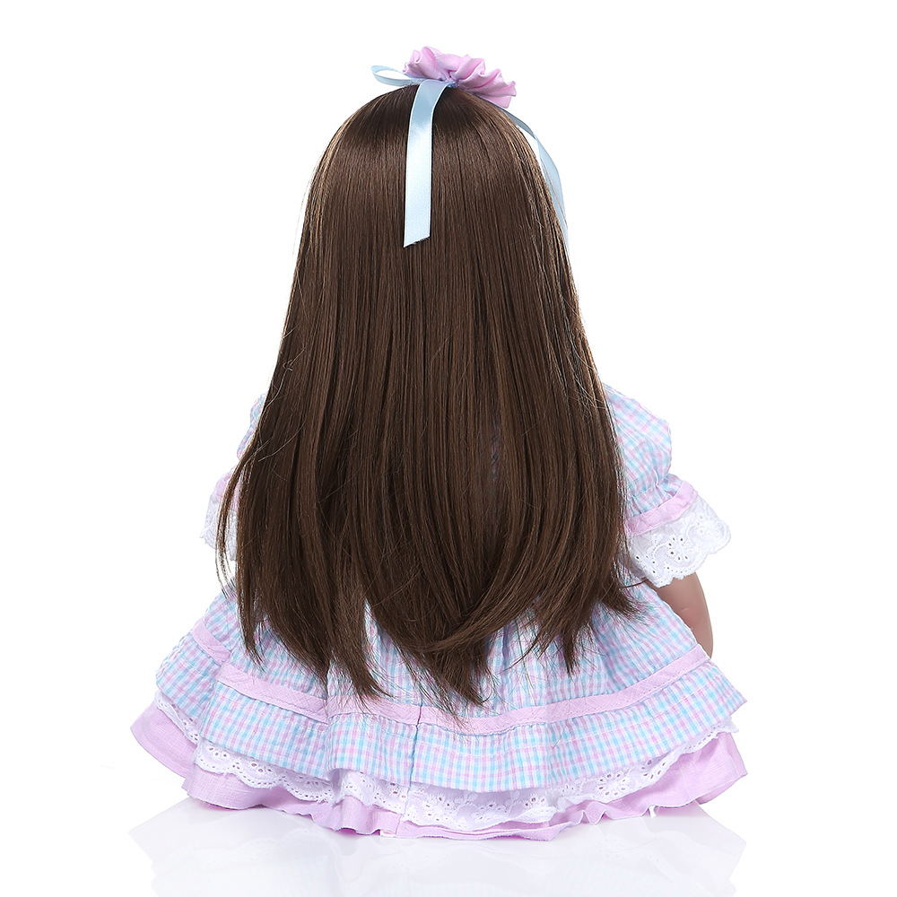 AliExpress Venta caliente transfronteriza e-commerce suministro 60cm princesa muñeca azul mar nicho productos