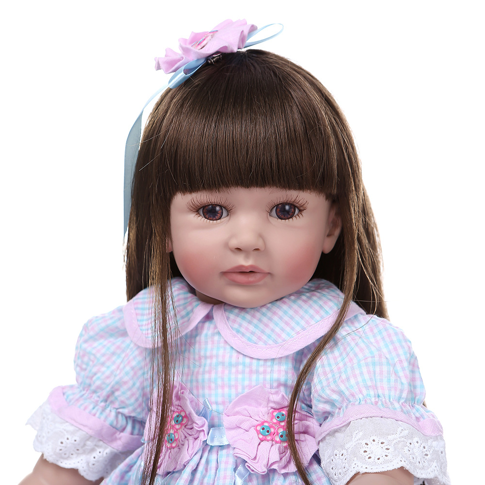 AliExpress Venta caliente transfronteriza e-commerce suministro 60cm princesa muñeca azul mar nicho productos