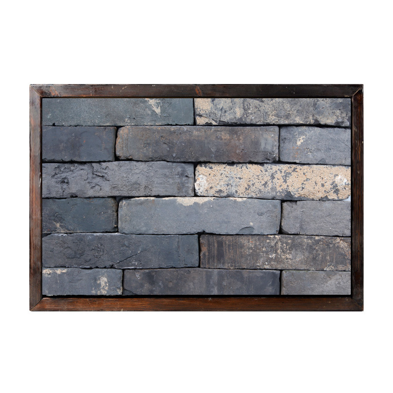 Fábrica en stock antiguo ladrillo verde ladrillo antiguo ladrillo rojo ladrillo verde pieza de ladrillo antiguo ladrillo rural hermosa construcción cultural ladrillo antiguo proyecto de construcción