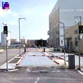 地磅;高压水流清洗;出入口机