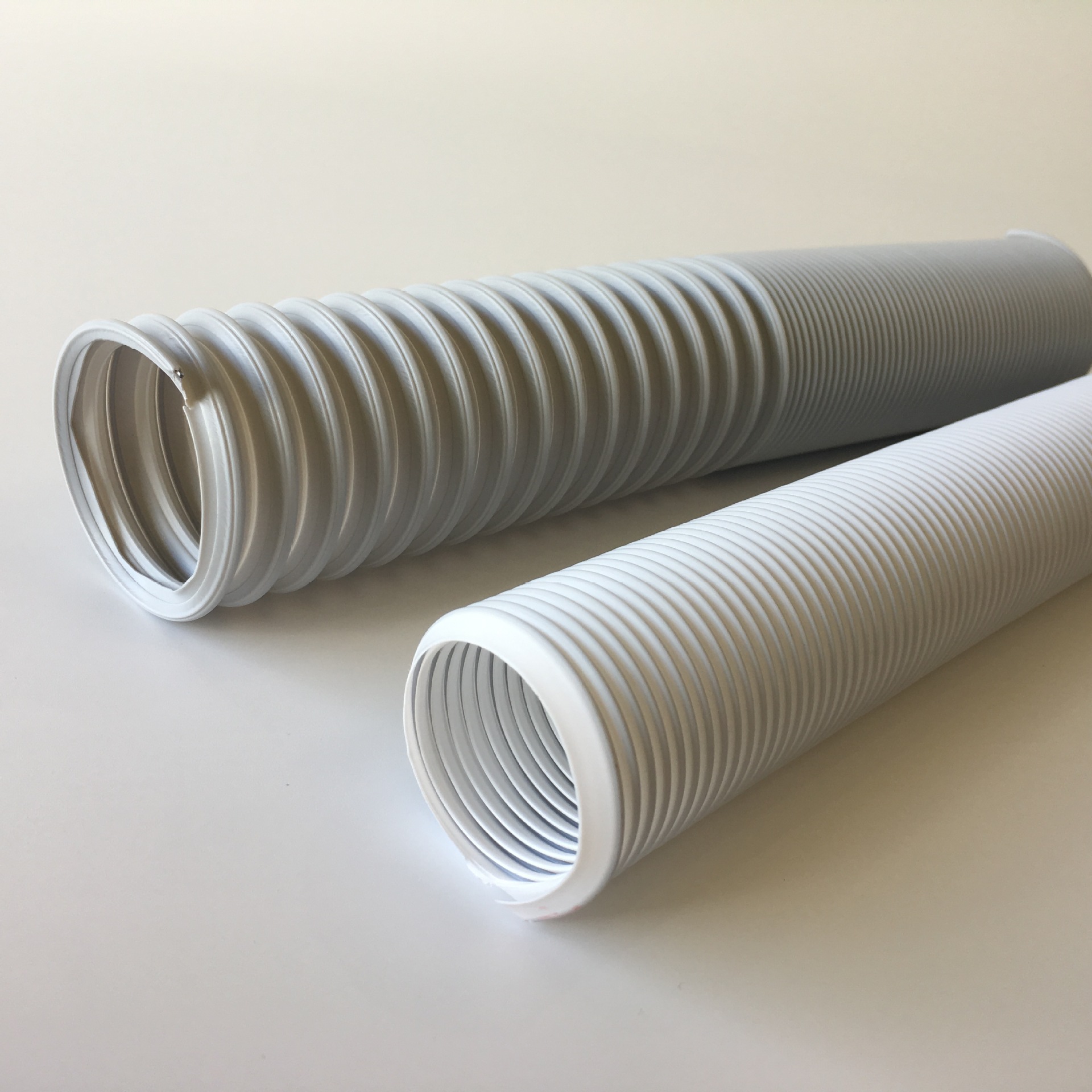 供应除湿器配套用外径39.5mm 美发机配套散热排风PP钢丝伸缩管