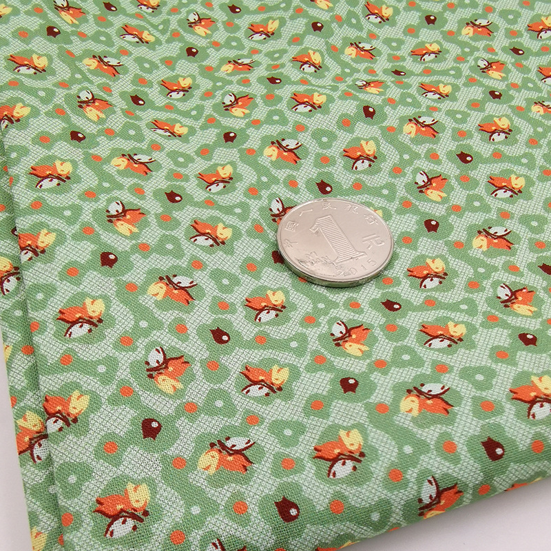 Tela de bordado hecha a mano para patchwork DIY, tela de bordado Lu, tela de bordado de moda, tela floral de algodón para punto de cruz y muñecas.