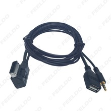 �m�ô󱊊W��S5 Q5 MDI AMI MMI �ӿ�USB+3.5MM AUX���l�� ��늾�