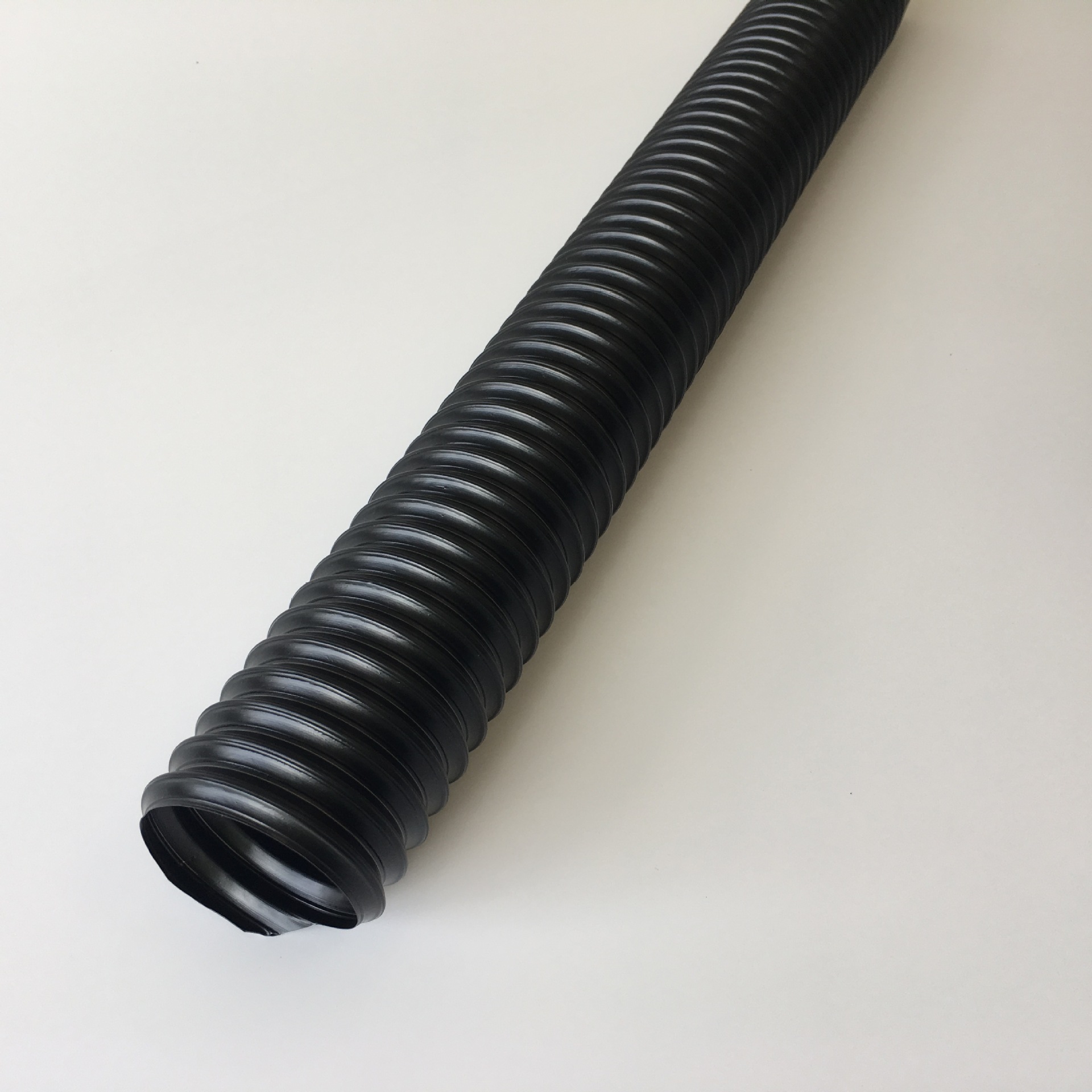 供应直径125mm PP波纹伸缩管 阻燃塑料钢丝管