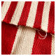 Twill herringbone polyester cotton canvas fabric 3*3 yarn-dyed striped canvas fabric package recycled cotton canvas embryo cloth