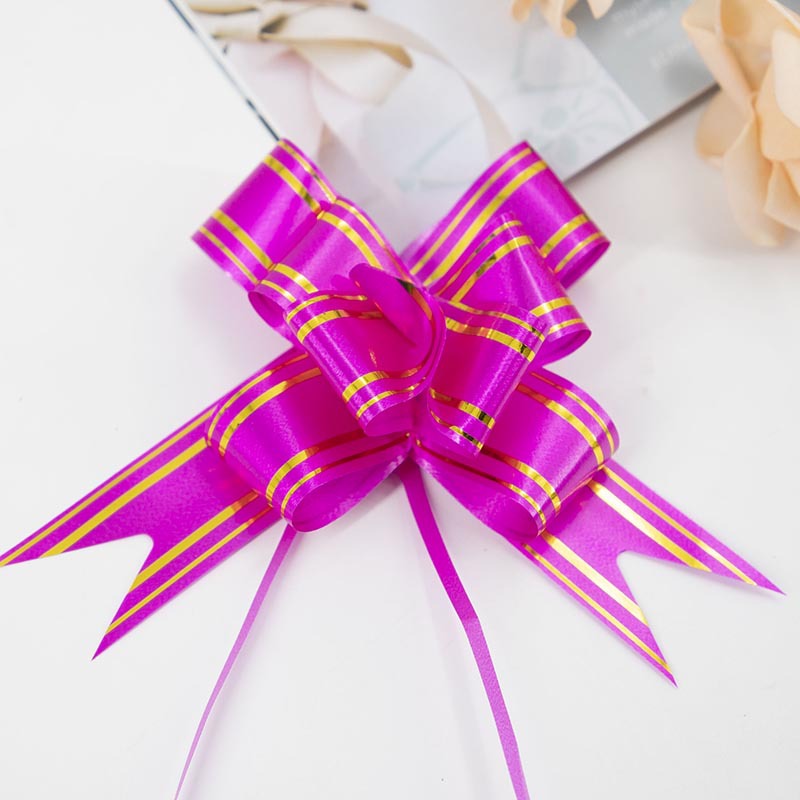 Paquete de borde dorado 30MM Garland Rose Red