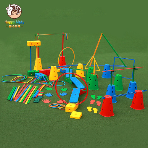 114 pieces of sensory integration training equipment, Vientiane combination, early education physical training combination, kindergarten physical development game