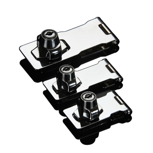 With lock brand lock buckle drawer cabinet lock cabinet door lock desk wardrobe lock household old-fashioned hole-free