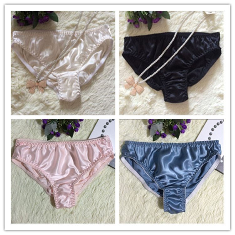 Qisi Joe's various styles of mulberry silk men's and women's thong briefs slightly defective treatment