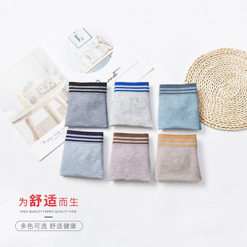 Boxer briefs, comfortable breathable underwear, city style — 5 colors, size avg (80–160)