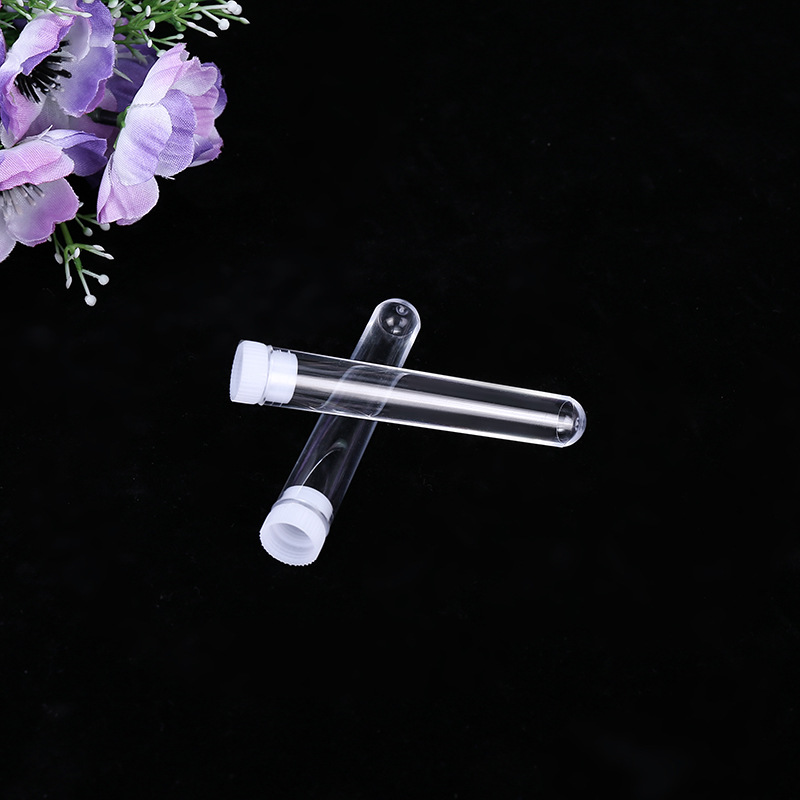 厂家直销PS收纳试管小试管透明塑料灌分装瓶亮粉瓶彩砂瓶3克