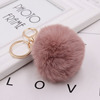 Demi-season fashionable keychain, bag, plush pendant, wholesale