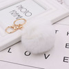 Demi-season fashionable keychain, bag, plush pendant, wholesale