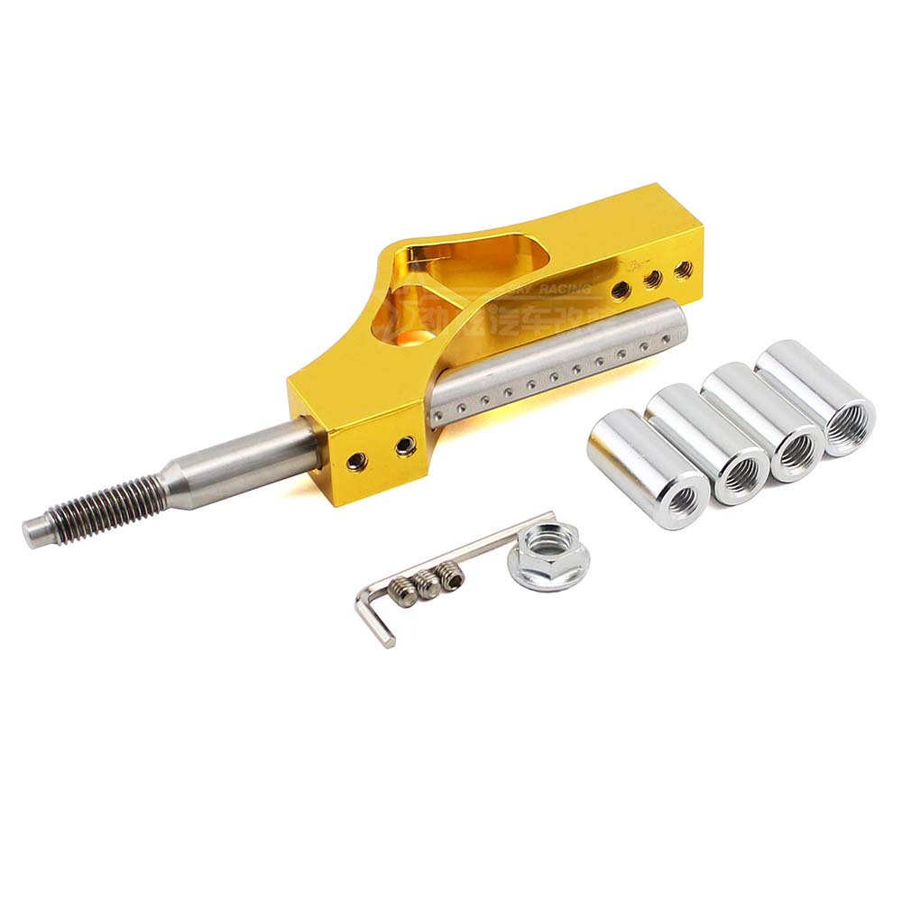  Palanca de cambios ajustable y extensible, barra universal para autos modificados