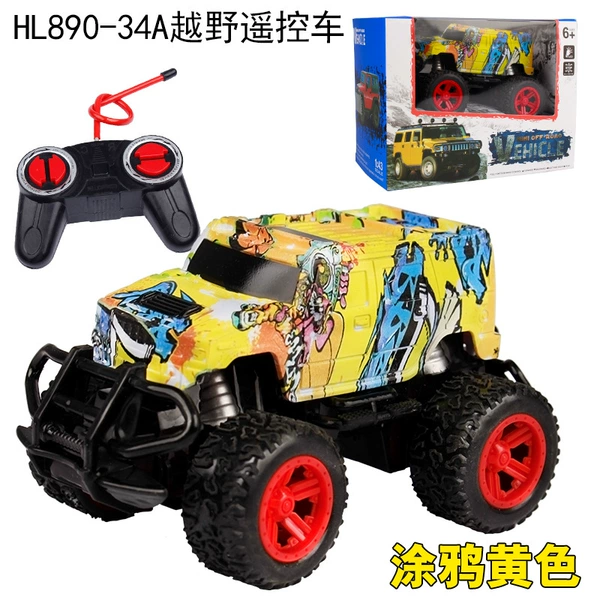 LH890-34A off-road remote control car-graffiti yellow