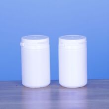 厂家 80m大口塑料瓶 HDPE塑料瓶 60ml拉撕盖瓶 固体粉剂瓶