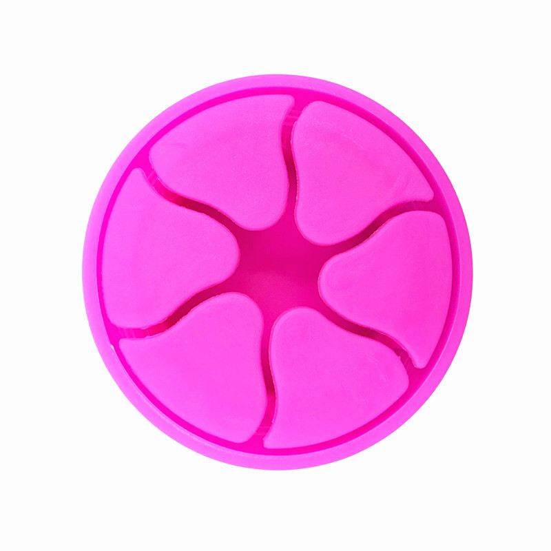 Retráctil plegable de silicona ronda Winder auricular organizador de cable de datos Creativo titular de silicona organizador de cable