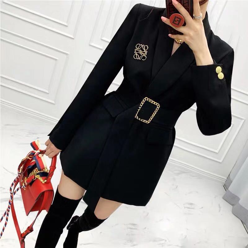Women's Blazer 2025 Spring and Autumn New Korean Style Slim Fit Waist-Cinching Slimming Harajuku Style Suit Jacket Women's Bf Trend