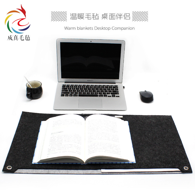 超大双层办公桌垫毛毡鼠标垫电竞游戏鼠标键盘防滑垫