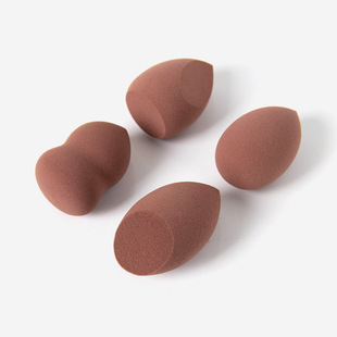 Price-Reducing High-Quality Milk Tea/Burgundy/Matcha Series Powder Puff/Beauty Egg Water Drop/Hourd/Faceted Bulk