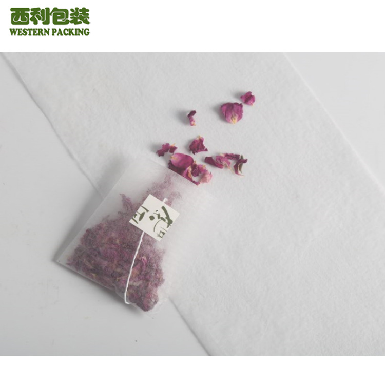 批发PLA玉米纤维茶袋过滤袋三角包茶叶过滤袋可降解无纺布空袋