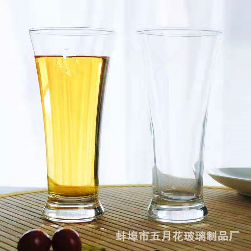 出口美国USA beer glass mug啤酒杯玻璃杯广告杯