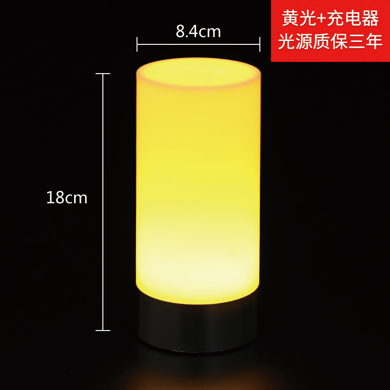 Bar lámpara de mesa LED recargable lámpara de barra resistente a la caída claro bar KTV restaurante lámpara de mesa decorativa vela creativa lámpara de mesa bar